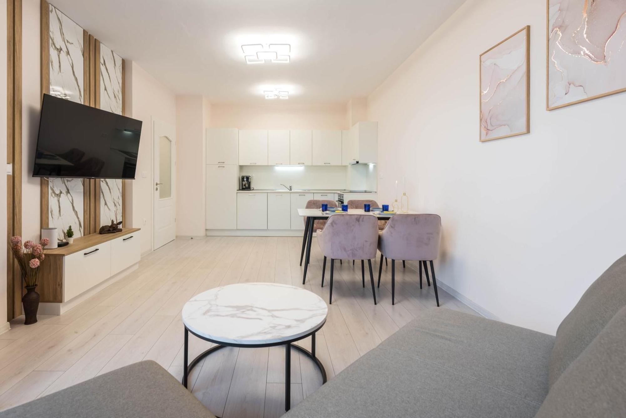 Luxurious And Panoramic Apartments At The Beach In La Mer Complex Złote Piaski Zewnętrze zdjęcie